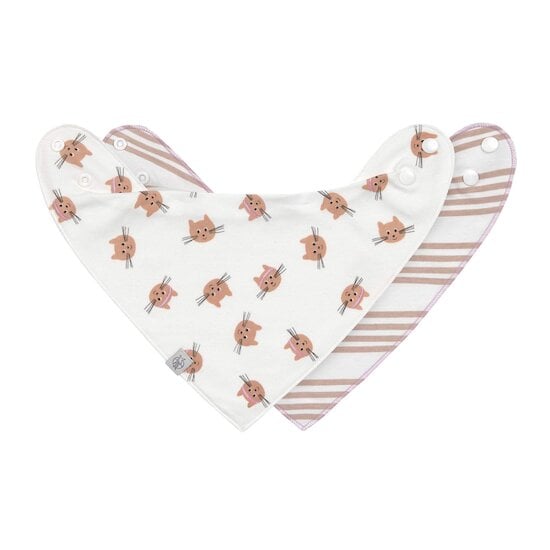 Tiny Team Lot 2 Bandanas Bébé Chat  de Lässig