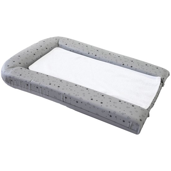 Matelas à langer PVC + 2 éponges amovibles Étoiles  de Domiva