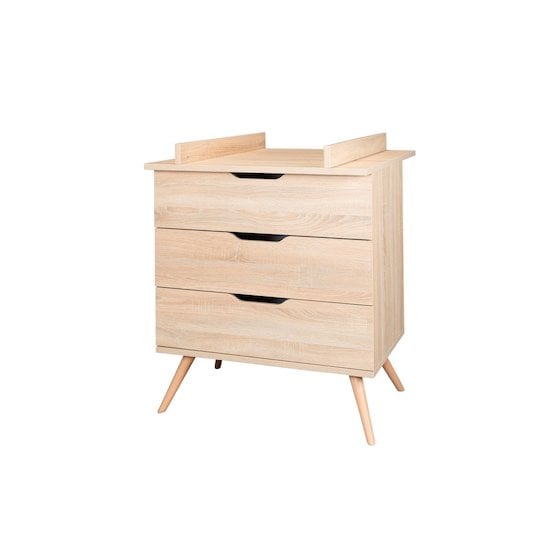 Sixties Commode 3 tiroirs Bois  de Sauthon Baby's Sweet Home Sixties Commode 3 tiroirs Bois  de Sauthon Baby's Sweet Home