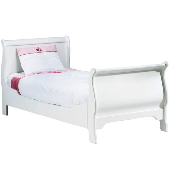 Elodie lit junior Blanc 90 x 200 cm de Sauthon Baby's Sweet Home