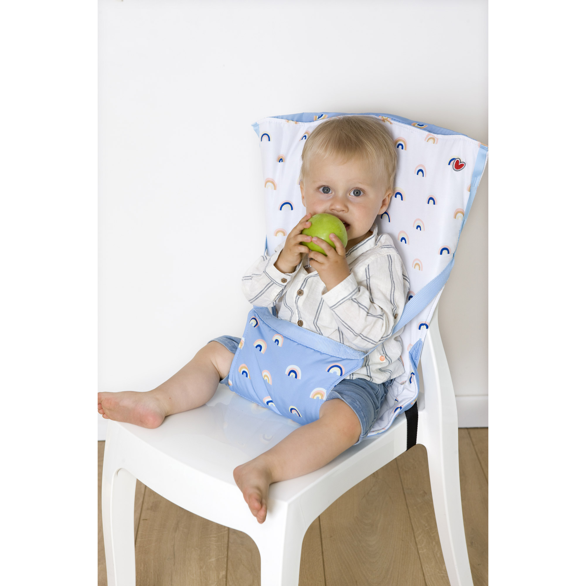 BabyToLove Chaise Nomade - White Stars - Chaise haute BabyToLove