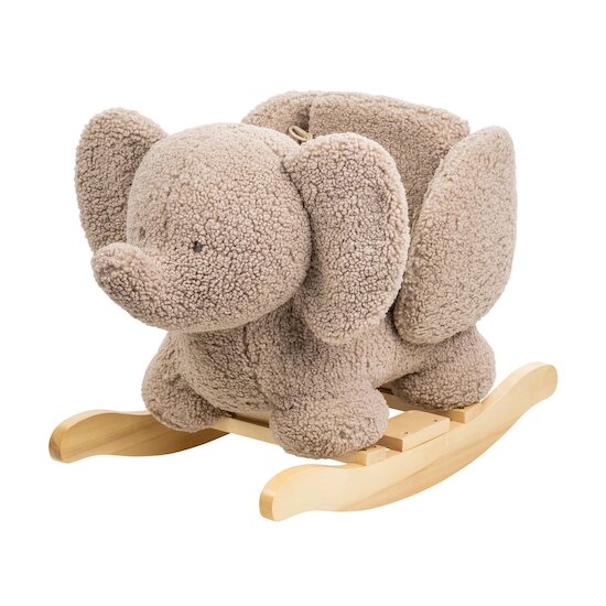 Teddy Animal à Bascule Éléphant Taupe  de Nattou