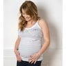 Débardeur grossesse love rayé