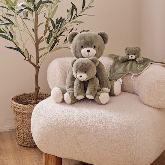Peluche 25 cm Fluffy, Orso et Lily Orso  de Noukies