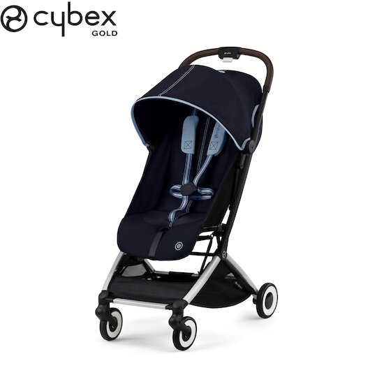 Poussette duo libelle lava grey + siège auto aton b2 volcano black de Cybex  sur allobébé