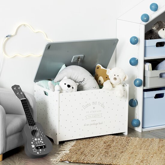 Coffre à jouets Argenté  de Atmosphera Coffre à jouets Argenté  de Atmosphera