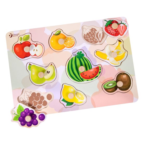 Puzzle fruits Multicolore  de Classic World