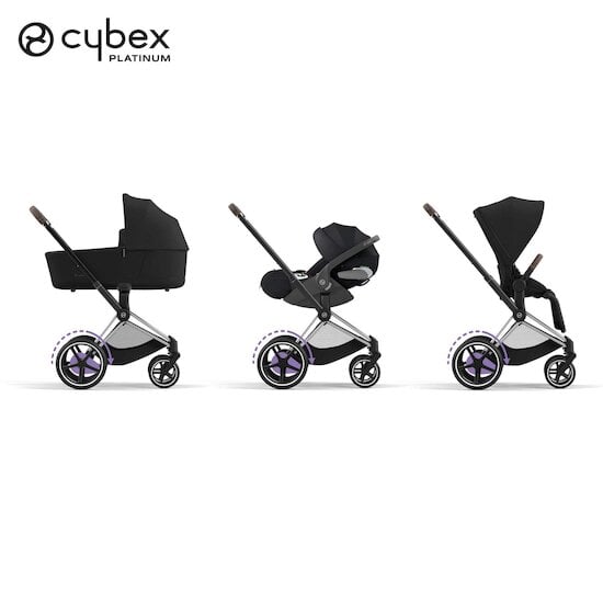 Pack E-Priam 4 Chrome Brown / Noir  de CYBEX