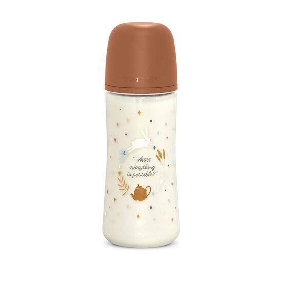 Biberon avec tétine SX Pro Wonderland Camel 360 ml de Suavinex Biberon avec tétine SX Pro Wonderland Camel 360 ml de Suavinex