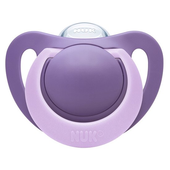 Sucette Genius en silicone Violet T2 de Nuk