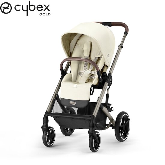 Poussette Balios S Lux Châssis Taupe - Seashell Beige  de CYBEX