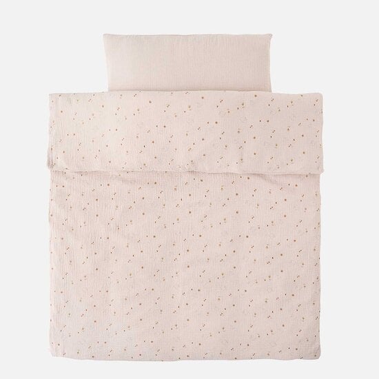 Bali, Moka & Snow Housse de couette mousseline  100 x 140 cm de Noukies