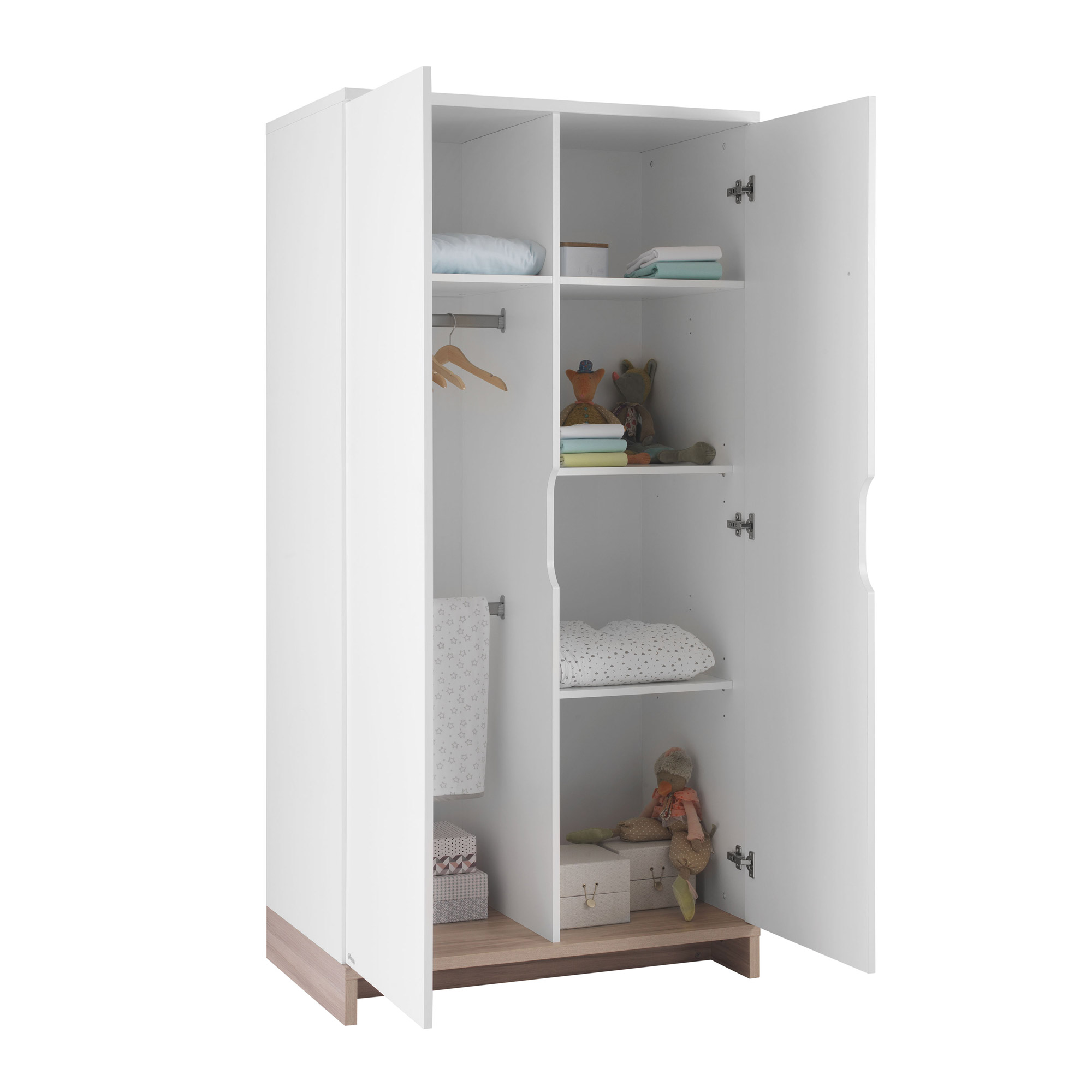 Lilo Armoire 2 Portes Blanc De Galipette Armoires 2 Portes Aubert