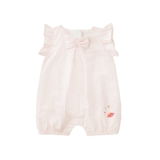 Combinaison short barboteuse bébé fille - Je m'habille comme ça - 1 mois