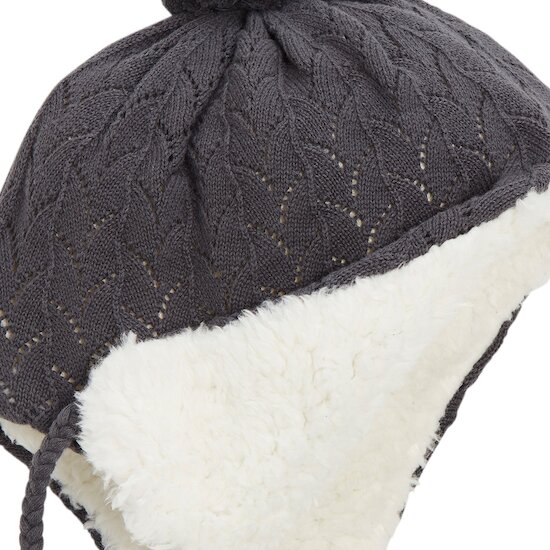 Cœur de pain d'épice Bonnet Tricot Grey Carbon  de P'tit bisou Cœur de pain d'épice Bonnet Tricot Grey Carbon  de P'tit bisou
