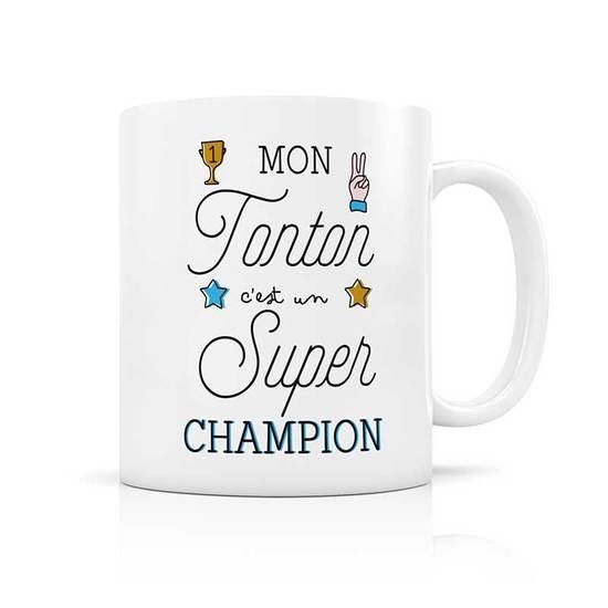 Mug Tonton super  de Label Tour