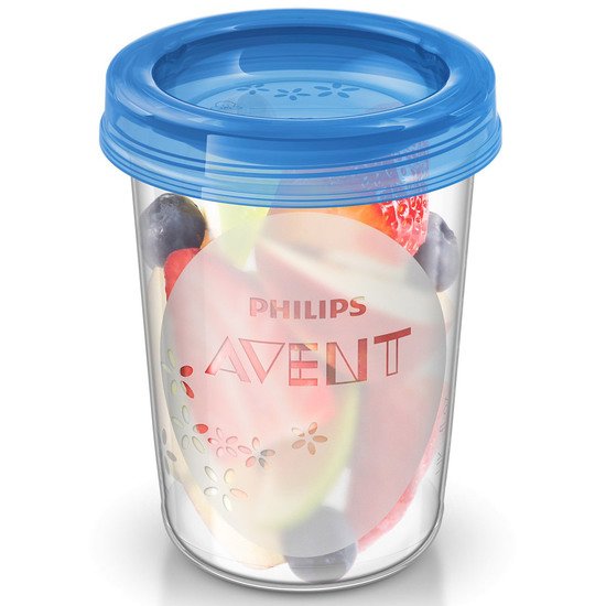 Lot de 5 pots de conservation 240 ml   de Philips AVENT