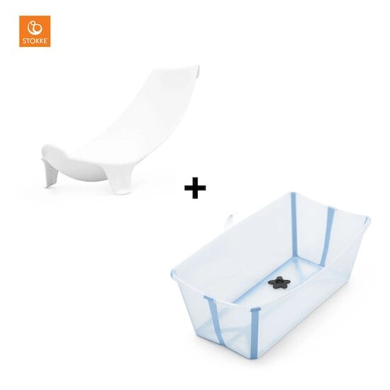 Baignoire Flexi Bath ™ + Transat Bleu Océan  de Stokke®