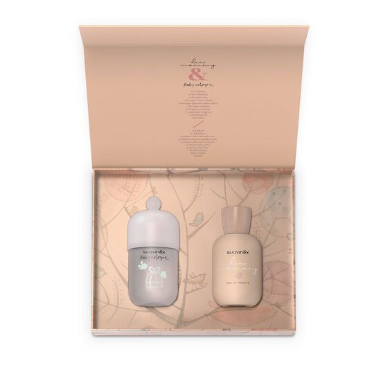 Coffret Baby Cologne + Dear Mommy Rose  de Suavinex