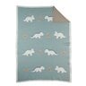 Tiga, Stegi & Ops Couverture tricot en jacquard BIO