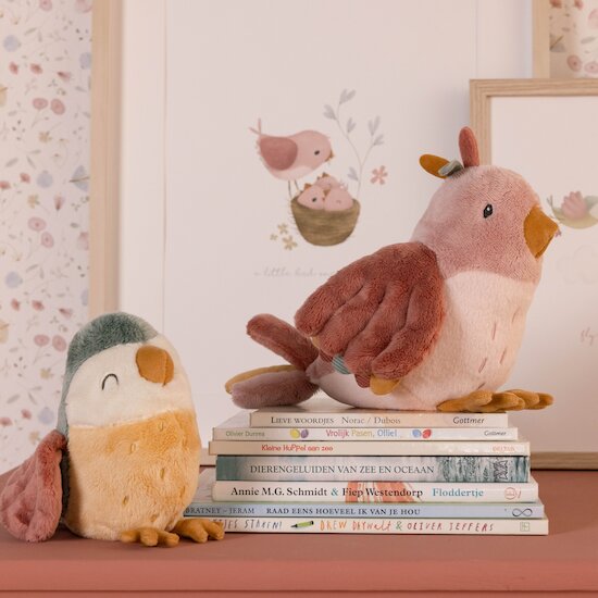 Flowers & Butterflies Oiseau en peluche Olivia  de Little Dutch Flowers & Butterflies Oiseau en peluche Olivia  de Little Dutch