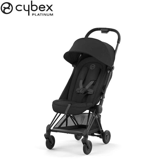 Poussette Coya Matt Black/Sepia Black  de CYBEX