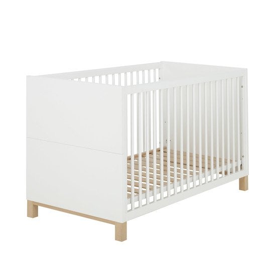 Lit évolutif bébé little big bed 70x140cm Galopin bois pied bois - Made in  Bébé