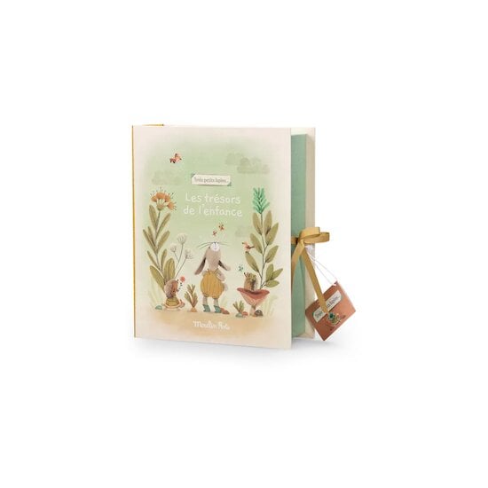 Trois petits lapins Coffret naissance   de Moulin Roty Trois petits lapins Coffret naissance   de Moulin Roty