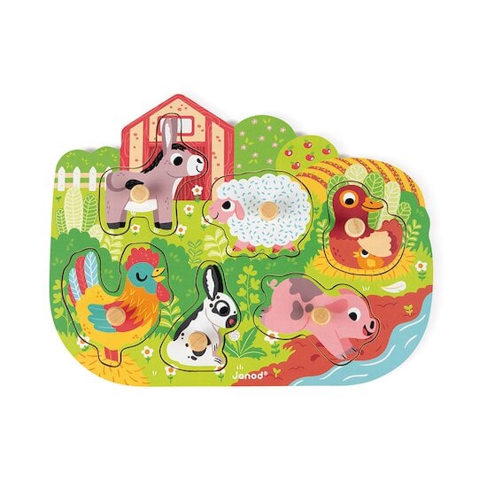 Puzzle Happy Farm   de Janod