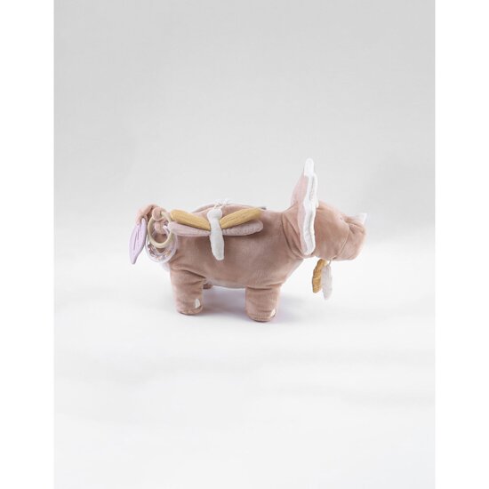 Popsie, Gigi & Louli Peluche d'activités Popsie Veloudoux Rose poudré  de Noukies Popsie, Gigi & Louli Peluche d'activités Popsie Veloudoux Rose poudré  de Noukies