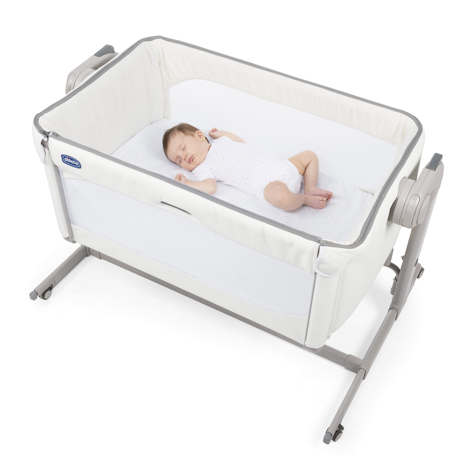 Berceau Chicco Next 2 Me Magic White Snow de Chicco, Berceaux Aubert