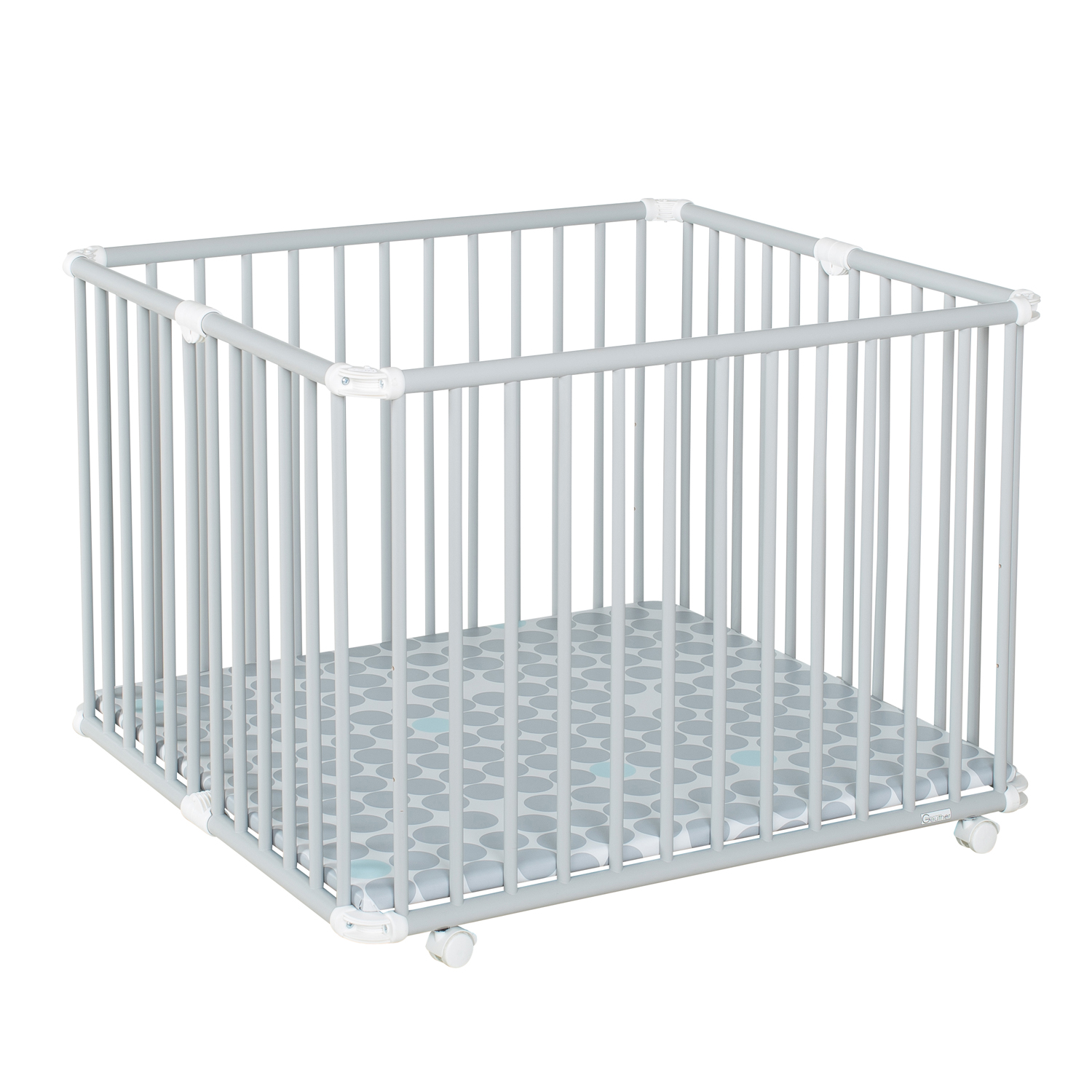 Parc Pliable Lucilee Gris Pois Gris De Geuther Parcs Aubert Parc Pliable Lucilee Gris Pois Gris De Geuther Parcs Aubert