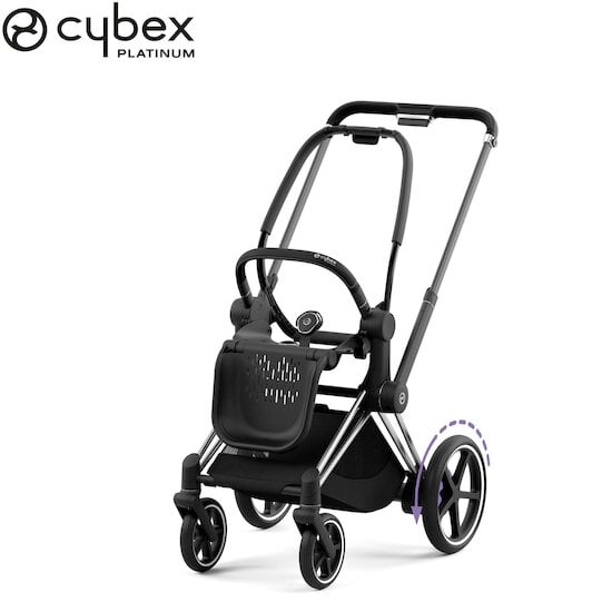 Châssis e-Priam 2 Chrome Black  de CYBEX