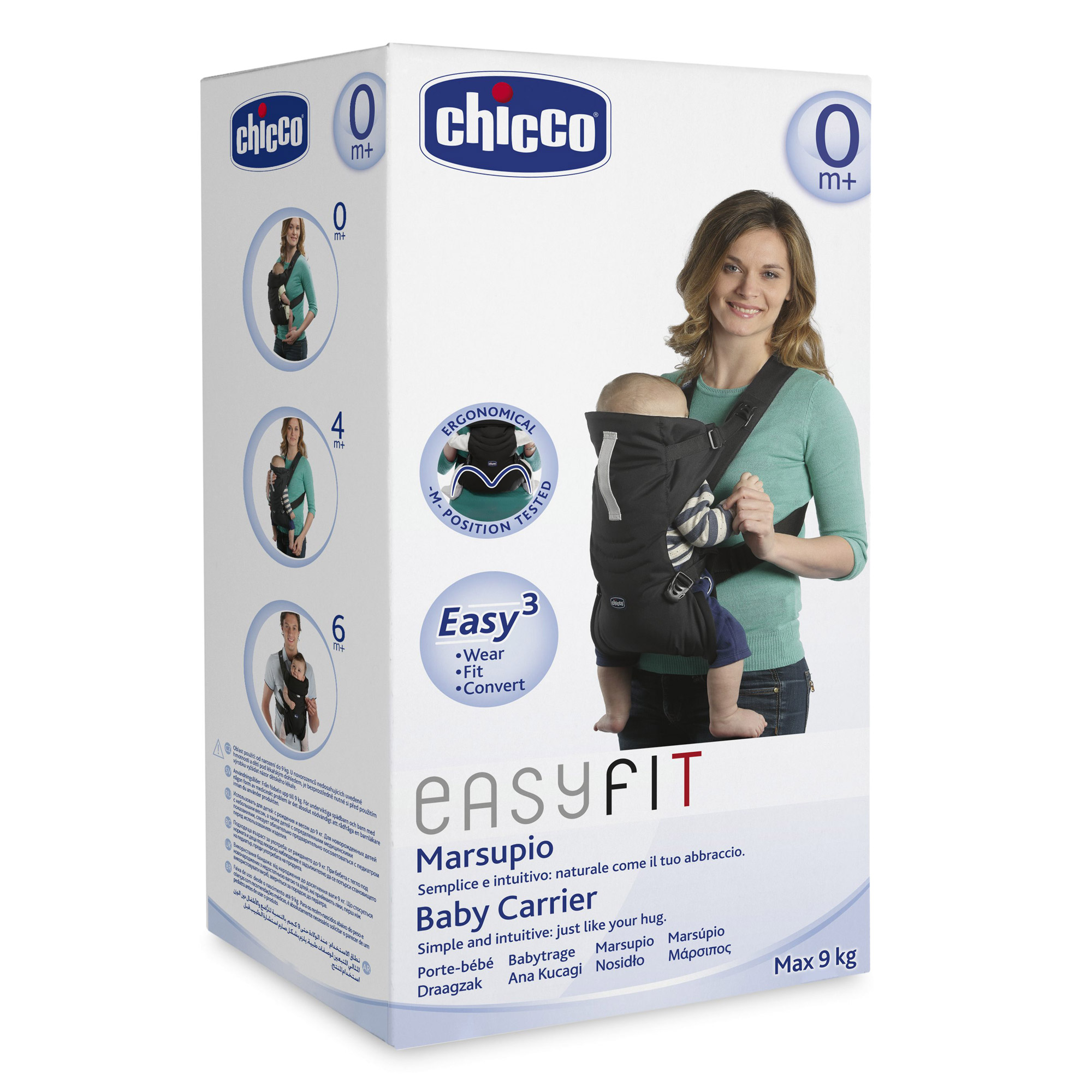 Porte Bebe Easyfit Dark Beige De Chicco Porte Bebe Ventral Aubert