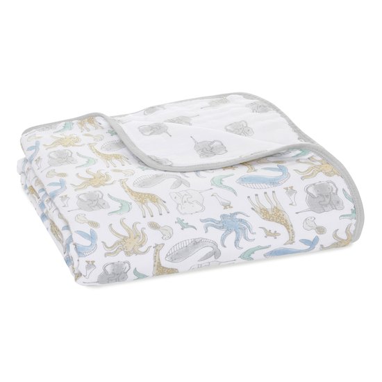 Couverture Mousseline Natural History  de aden + anais essentials