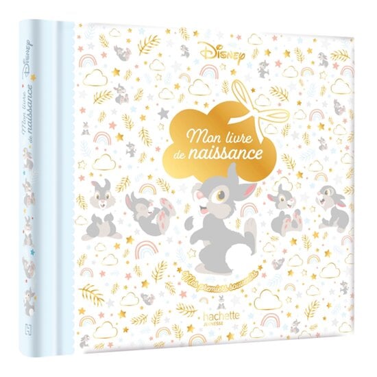 Mon livre de naissance Jaune  de Hachette Jeunesse Disney