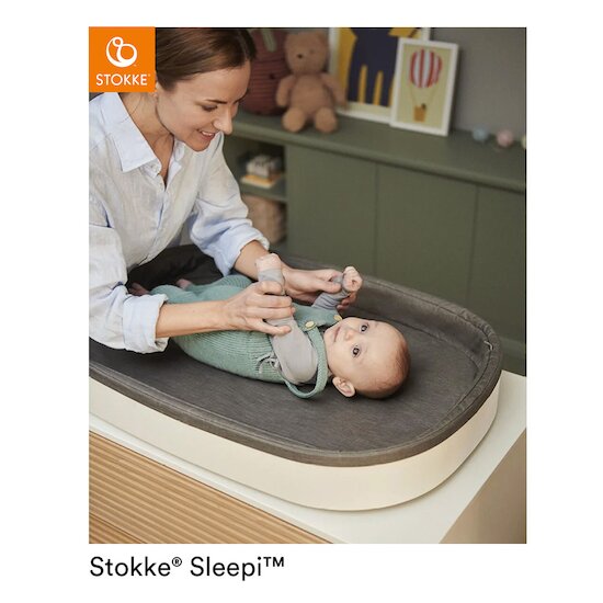 Plan à langer Sleepi™ White  de Stokke® Plan à langer Sleepi™ White  de Stokke®
