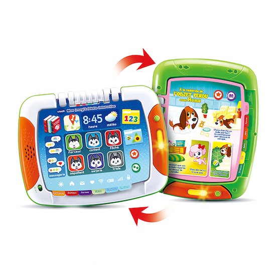 Mon Imagi'tablette interactive Orange et vert  de Vtech