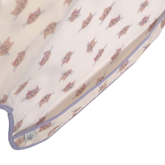 Tiny Team Lot 2 Bavoirs avec manches Chat  de Lässig