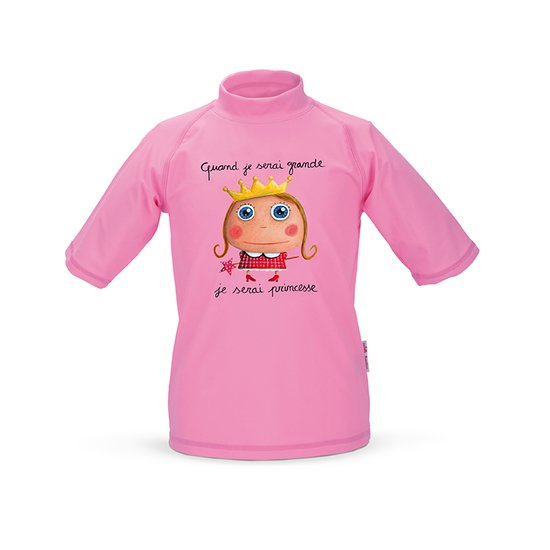 T-shirt anti-UV Princesse 2-3 ans de Label Tour