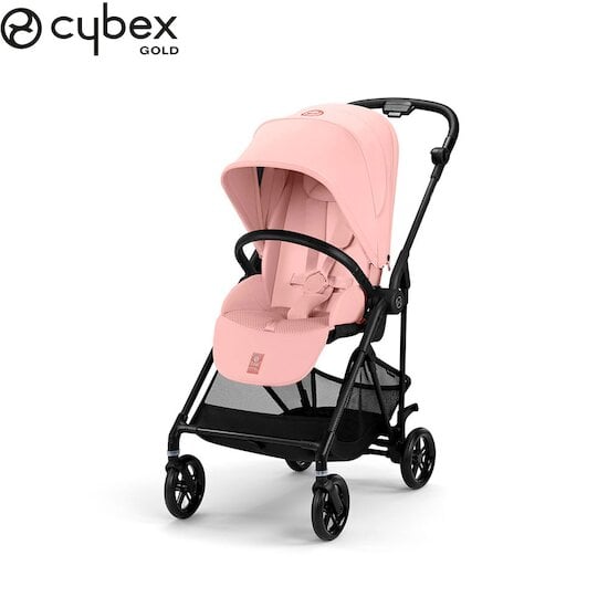 Poussette Melio Carbon Candy Pink  de CYBEX