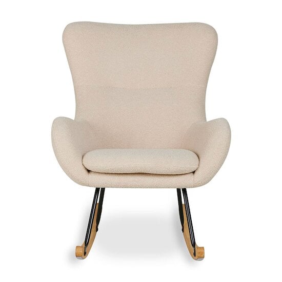 Fauteuil à bascule Basic Sheep Beige  de Quax Fauteuil à bascule Basic Sheep Beige  de Quax