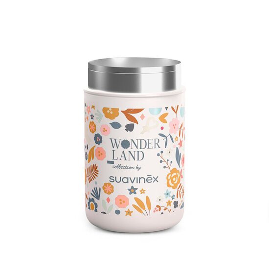 Pot isotherme Wonderland Beige 350 ml de Suavinex Pot isotherme Wonderland Beige 350 ml de Suavinex