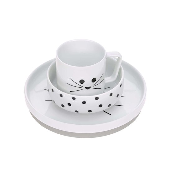Coffret repas en porcelaine Little Chums souris  de Lässig Coffret repas en porcelaine Little Chums souris  de Lässig