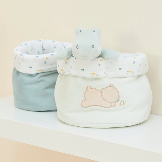 Romeo, Jules et Sally Set de 2 Paniers de Rangement   de Nattou Romeo, Jules et Sally Set de 2 Paniers de Rangement   de Nattou