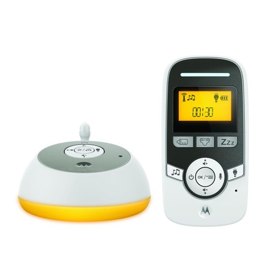 Babyphone audio MBP161 timer Blanc  de MOTOROLA