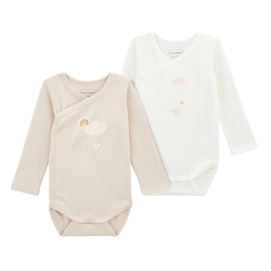 Lot 2 bodies koala Beige  de P'tit bisou