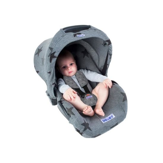 Protection universelle sangles  Grey Stars  de Dooky Protection universelle sangles  Grey Stars  de Dooky