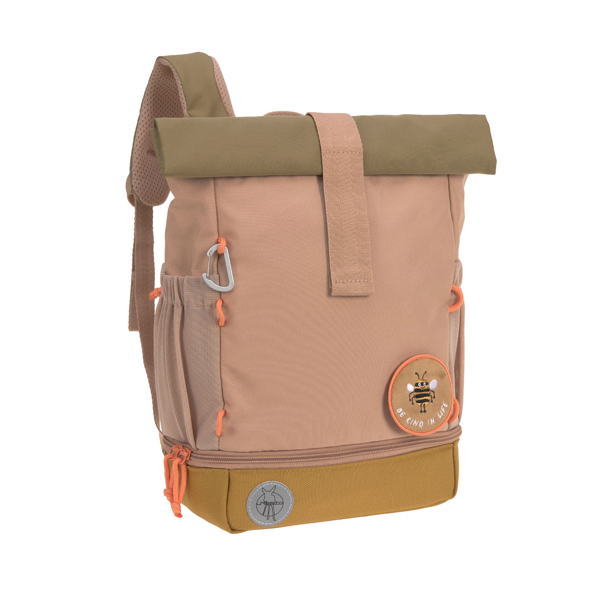 Sac à dos enfant Rolltop Nature Braun de Lässig, Sacs bébé : Aubert