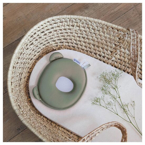 Coussin cale tête P'tit Panda Air+ Kaki  de Candide